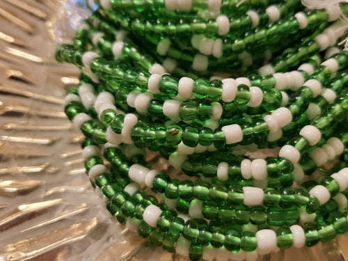 Green Goddess wealth beads